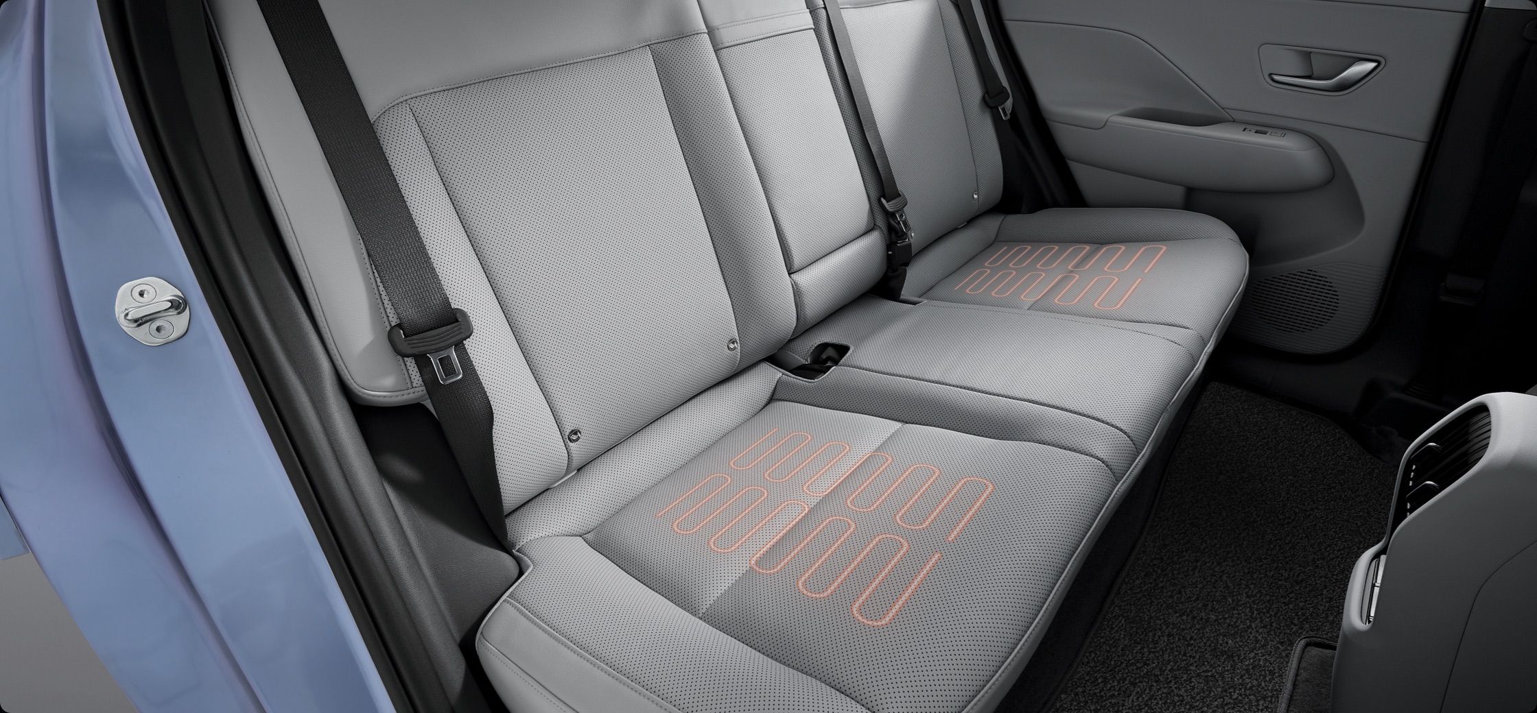KONA EV Convenience 後席シートヒーター - Hyundai Mobility Japan (ヒョンデ ジャパン)