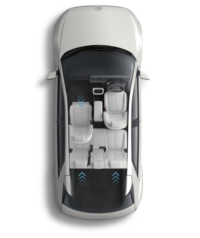 IONIQ 5 (アイオニック 5) 電気自動車 EV インテリア 電動スライドシート - Hyundai Mobility Japan (ヒョンデモビリティジャパン)