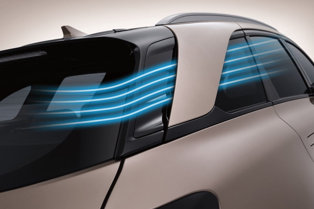 NEXO (ネッソ) 燃料電池車 FCEVデザイン Dピラーエアトンネル - Hyundai Mobility Japan (ヒョンデモビリティジャパン)
