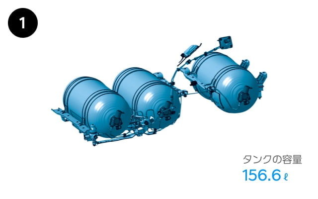 NEXO (ネッソ) 燃料電池車 FCEV 水素タンク - Hyundai Mobility Japan (ヒョンデモビリティジャパン)