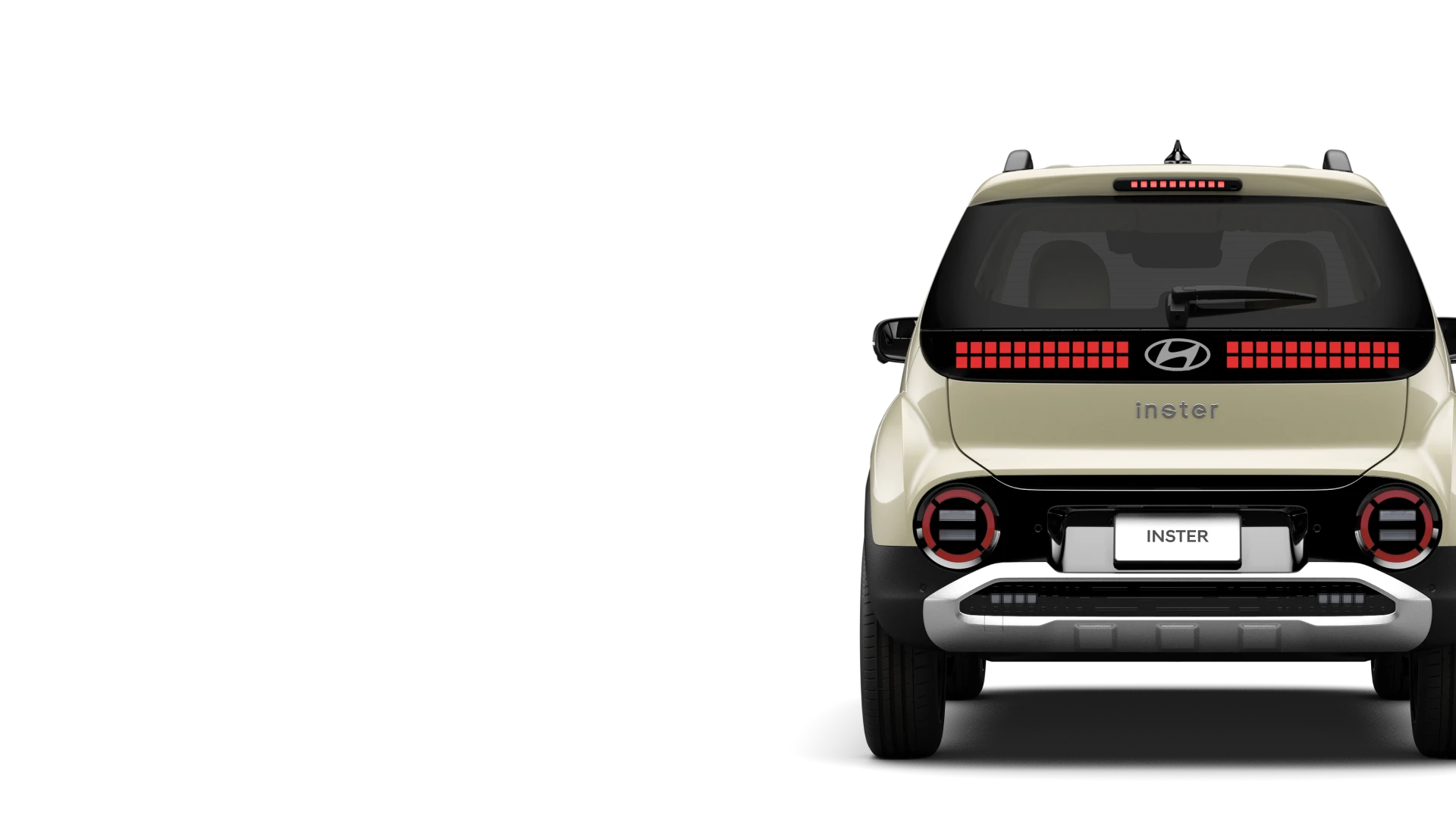INSTER(インスター) エクステリア 後面 - Hyundai Mobility Japan (ヒョンデ ジャパン)