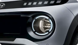 INSTER(インスター) Casual 主な標準装備 - ハロゲンヘッドランプ - Hyundai Mobility Japan (ヒョンデ ジャパン)