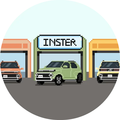INSTER(インスター) エクステリア 側面 - Hyundai Mobility Japan (ヒョンデ ジャパン)