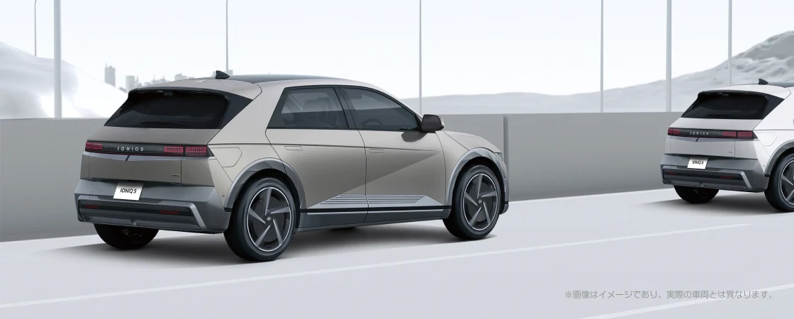 The new IONIQ 5 (アイオニック５)安全性と利便性 - スマートクルーズコントロール - Hyundai Mobility Japan (ヒョンデ ジャパン)