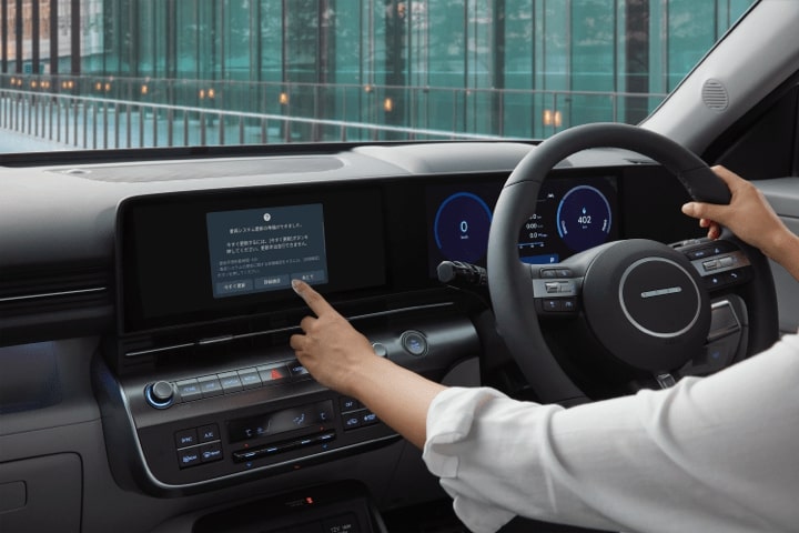 KONA EV Connected Car Service ワイヤレスソフトウェアアップデート(OTA) - Hyundai Mobility Japan (ヒョンデ ジャパン)