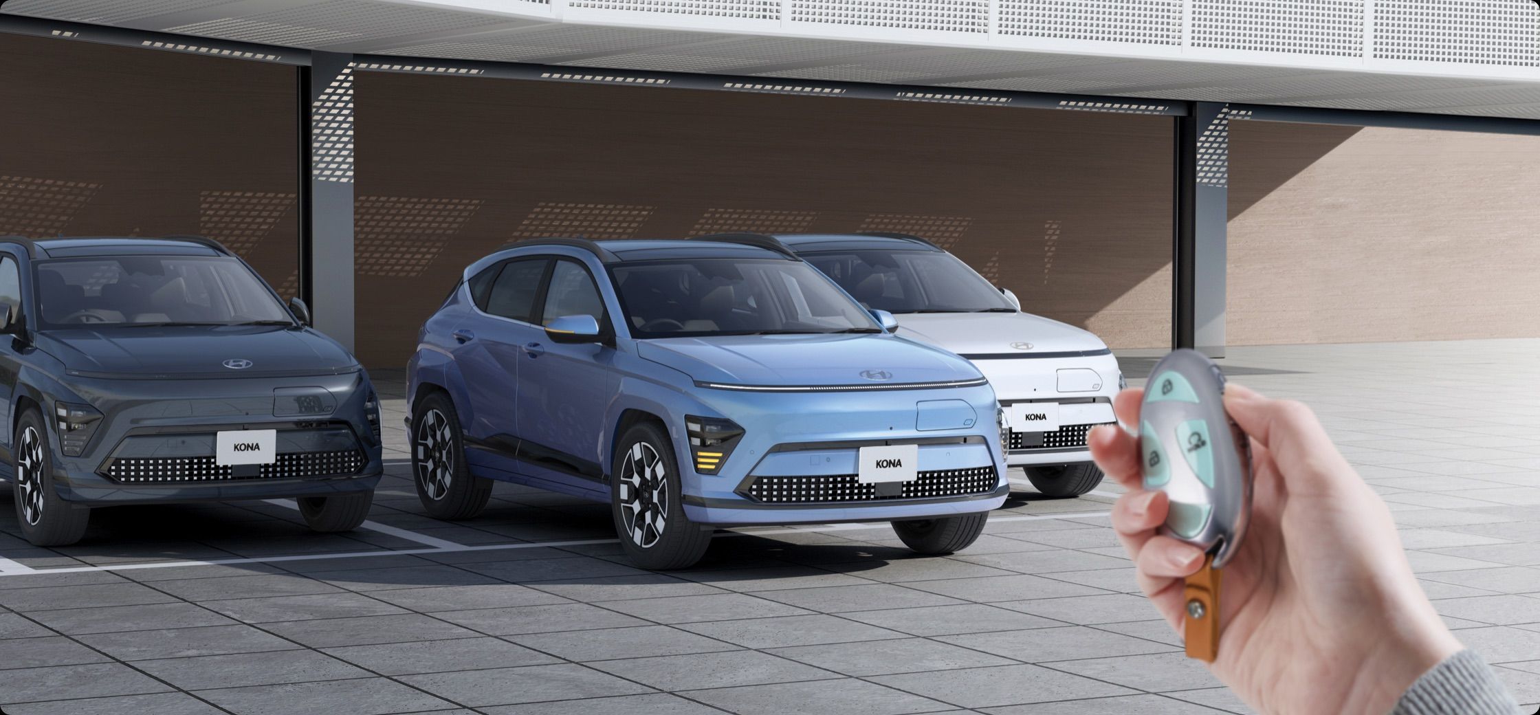 KONA EV リモートスマートパーキングアシストE(RSPA-E) - Hyundai Mobility Japan (ヒョンデ ジャパン)