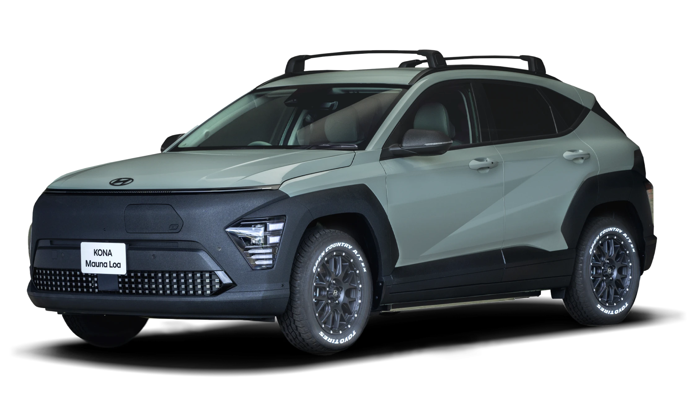 KONA Mauna Loa (コナマウナロア）のワイルド＆タフブラック塗装,マッドガード - Hyundai Mobility Japan (ヒョンデ ジャパン)