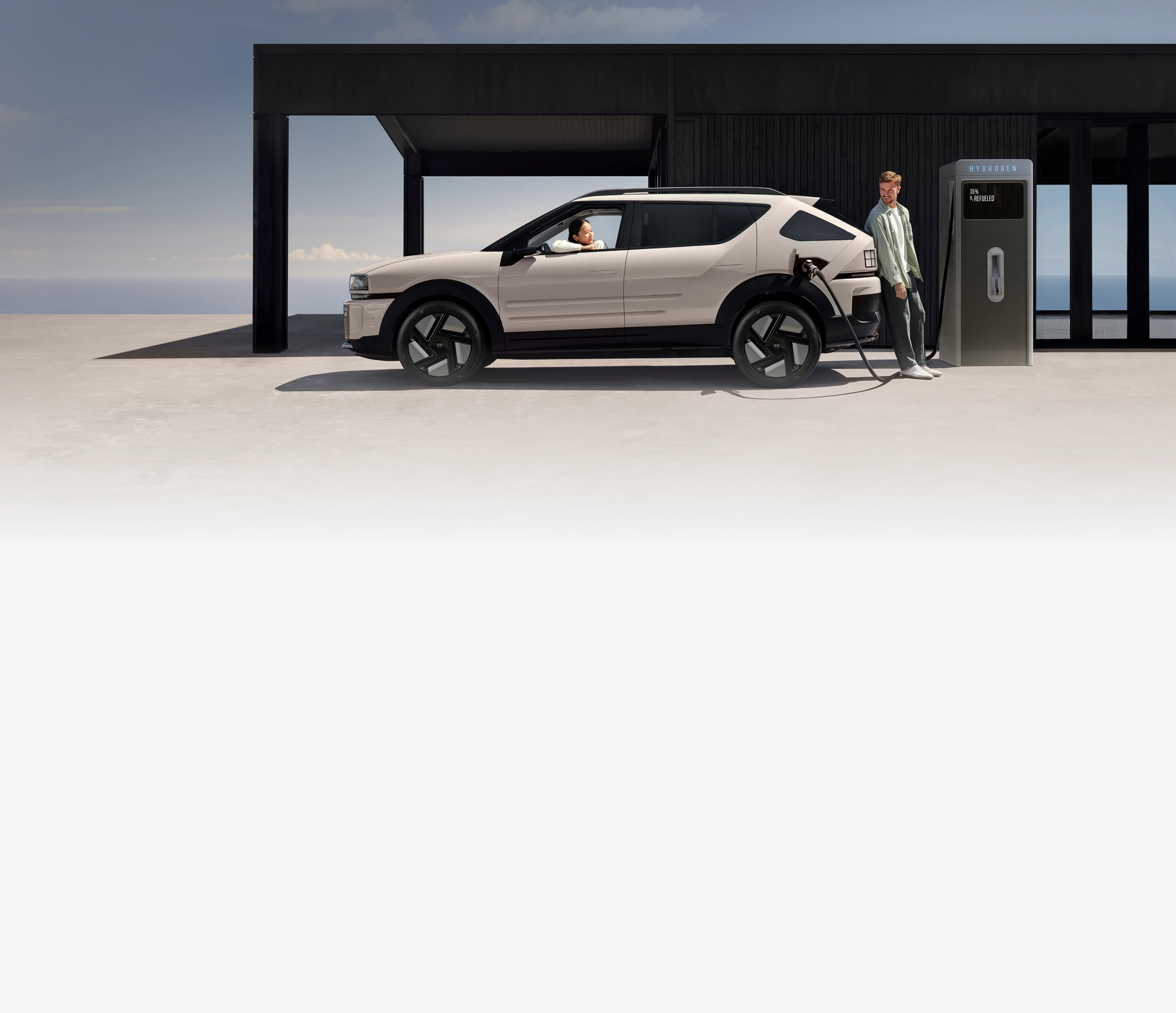 Charging : 先進の水素燃料電池技術による迅速な充填 - Hyundai Mobility Japan (ヒョンデ ジャパン)