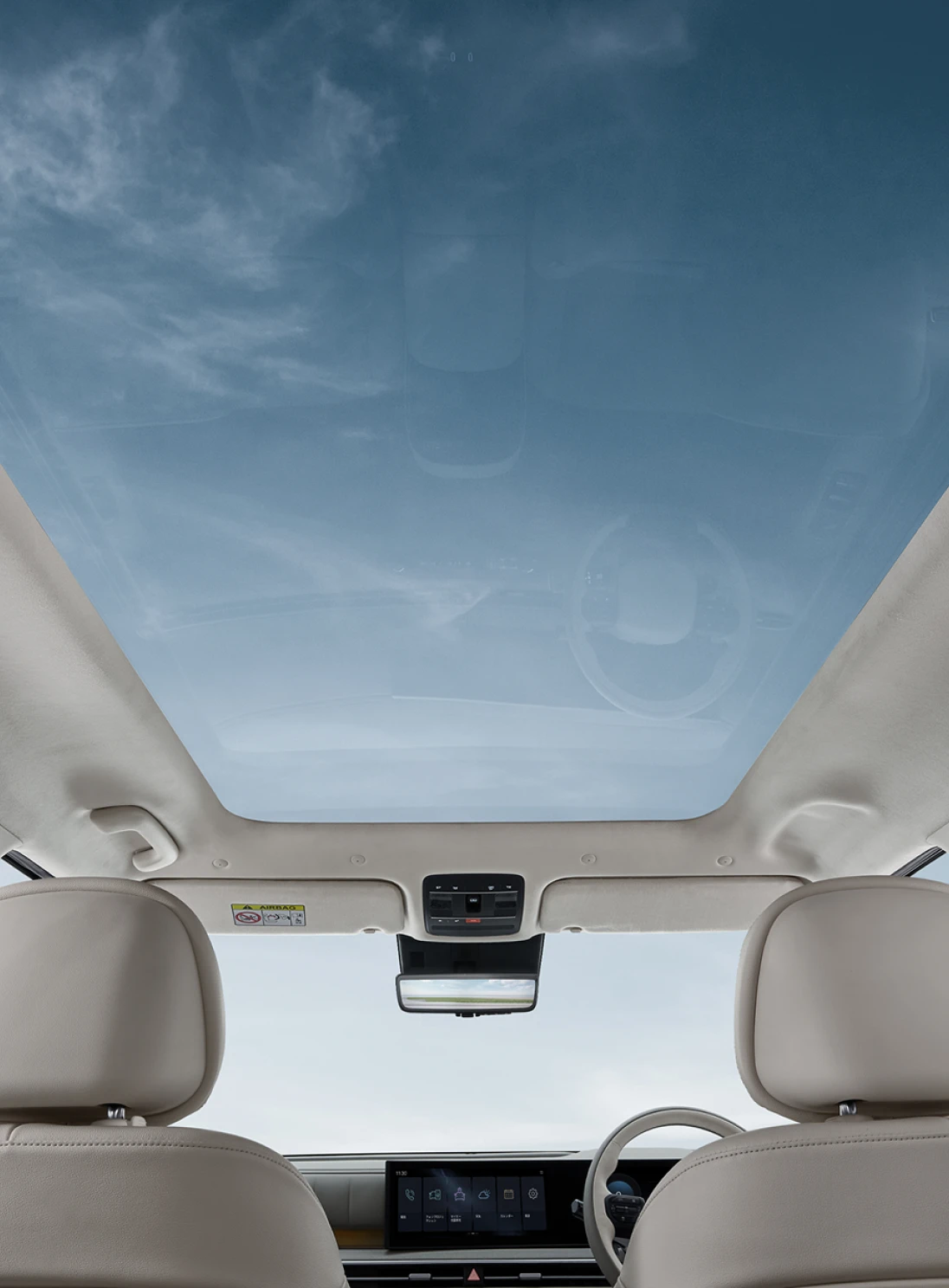 広い開放感を提供するThe all-new NEXOルーフ - Hyundai Mobility Japan (ヒョンデ ジャパン)