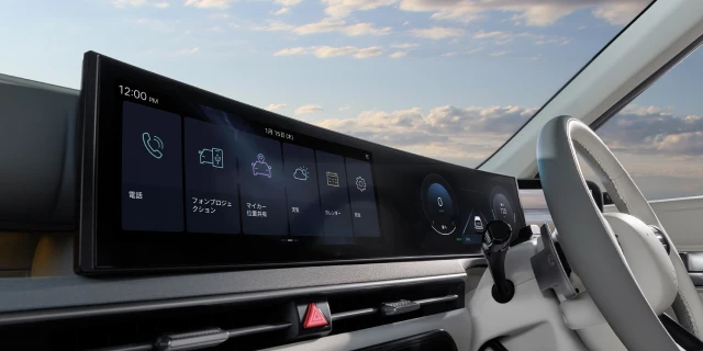 12.3インチ パノラミックカーブドティスプレイ - Hyundai Mobility Japan (ヒョンデ ジャパン)
