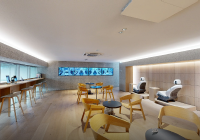 Hyundai Customer Experience Center 横浜バーチャル・ショールーム：カフェテリアラウンジ - Hyundai Mobility Japan (ヒョンデ ジャパン)