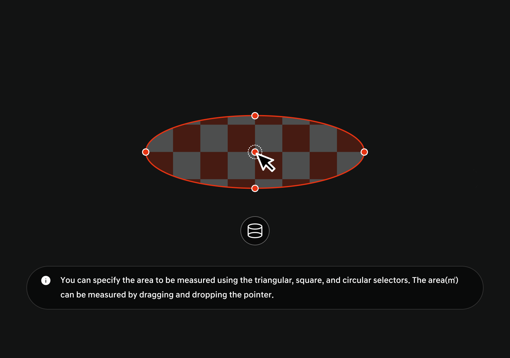 Measurement mode volume guide