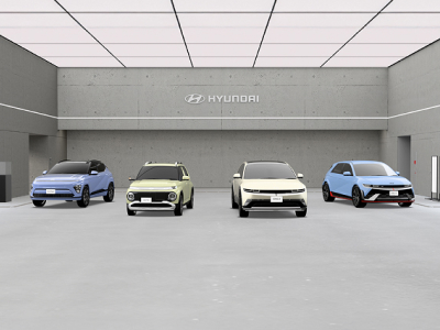 Hyundai Customer Experience Center 横浜バーチャル・ショールーム特別フロア：360°ショールーム - Hyundai Mobility Japan (ヒョンデ ジャパン)