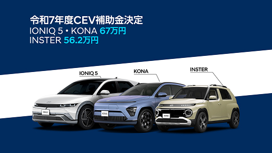 EV補助金及び優遇税制  - Hyundai Mobility Japan (ヒョンデ ジャパン)