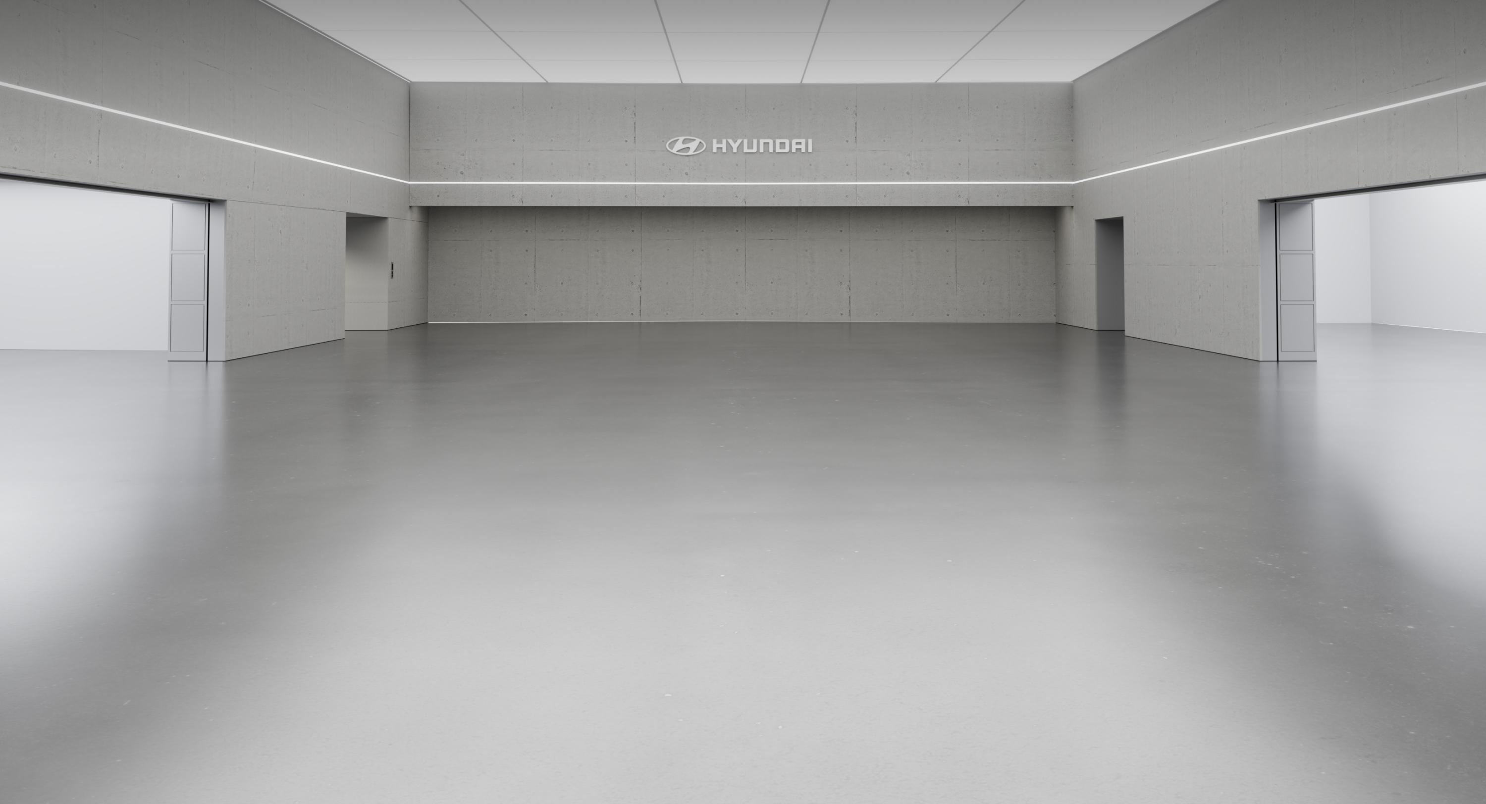 Hyundai Customer Experience Center 横浜バーチャル・ショールーム：特別フロア正面 - Hyundai Mobility Japan (ヒョンデ ジャパン)