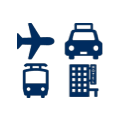帰宅支援と宿泊サービスのアイコン - Hyundai Mobility Japan (ヒョンデ ジャパン)
