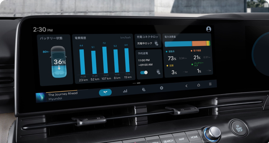 EV 予約空調機能 - Hyundai Mobility Japan (ヒョンデ ジャパン)