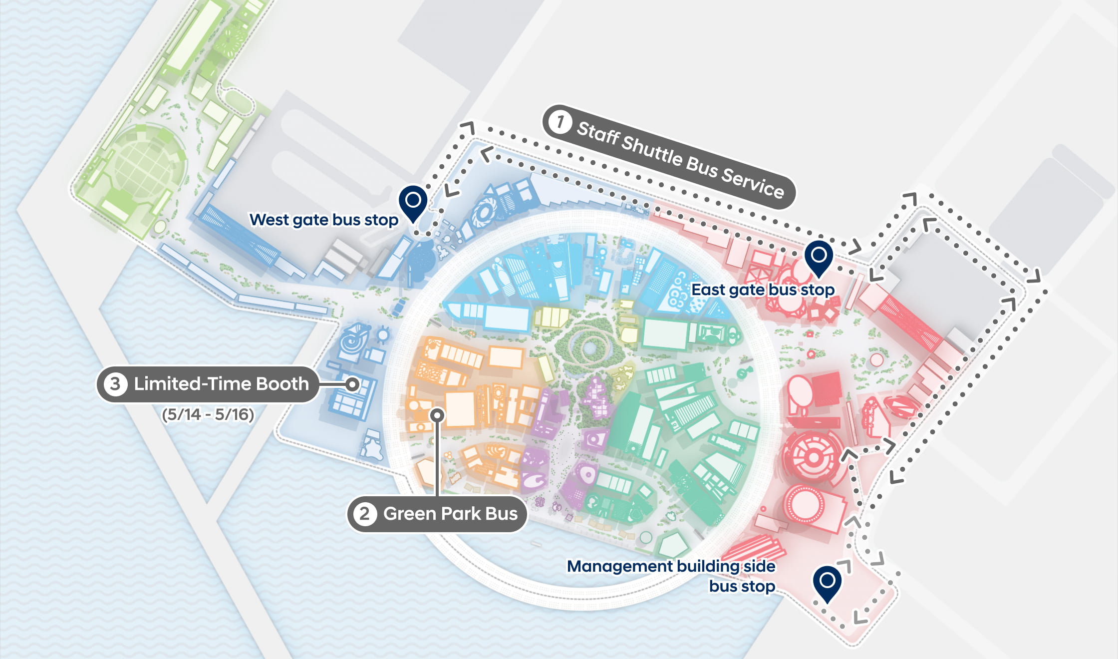 EXPO 2025 MAP