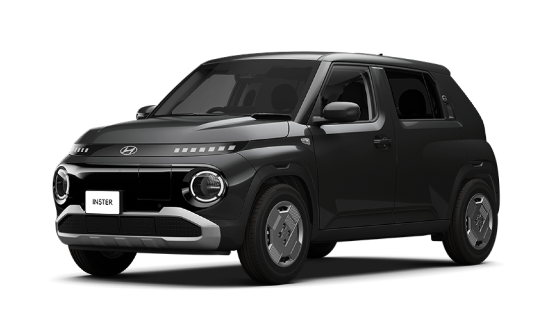 INSTER Casual アビスブラックパール / ブラックモノトーン ヒョンデモビリティジャパン早期納車可能な車両
