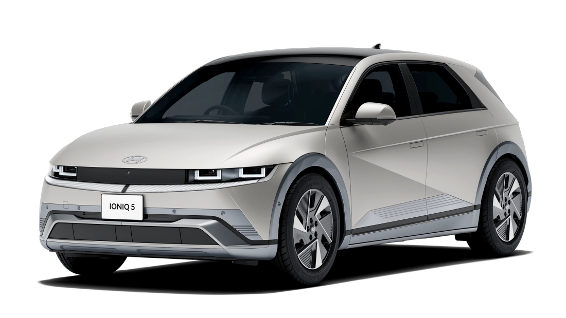 IONIQ 5 Lounge グラビティゴールドマット / ダークぺブルグレー ヒョンデモビリティジャパン早期納車可能な車両