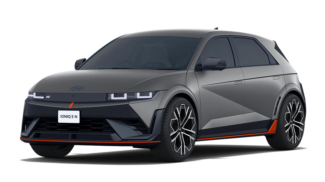 IONIQ 5 N エコトロニックグレーマット / ブラックモノトーン ヒョンデモビリティジャパン早期納車可能な車両