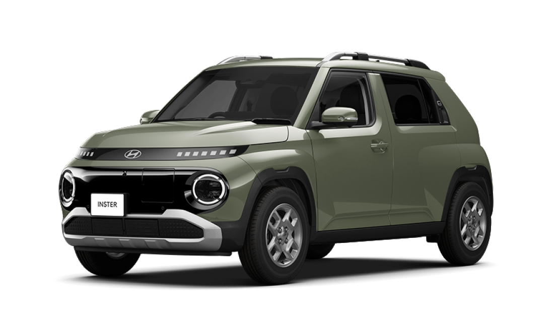 INSTER Voyage トムボーイカーキ / ブラックモノトーン ヒョンデモビリティジャパン早期納車可能な車両