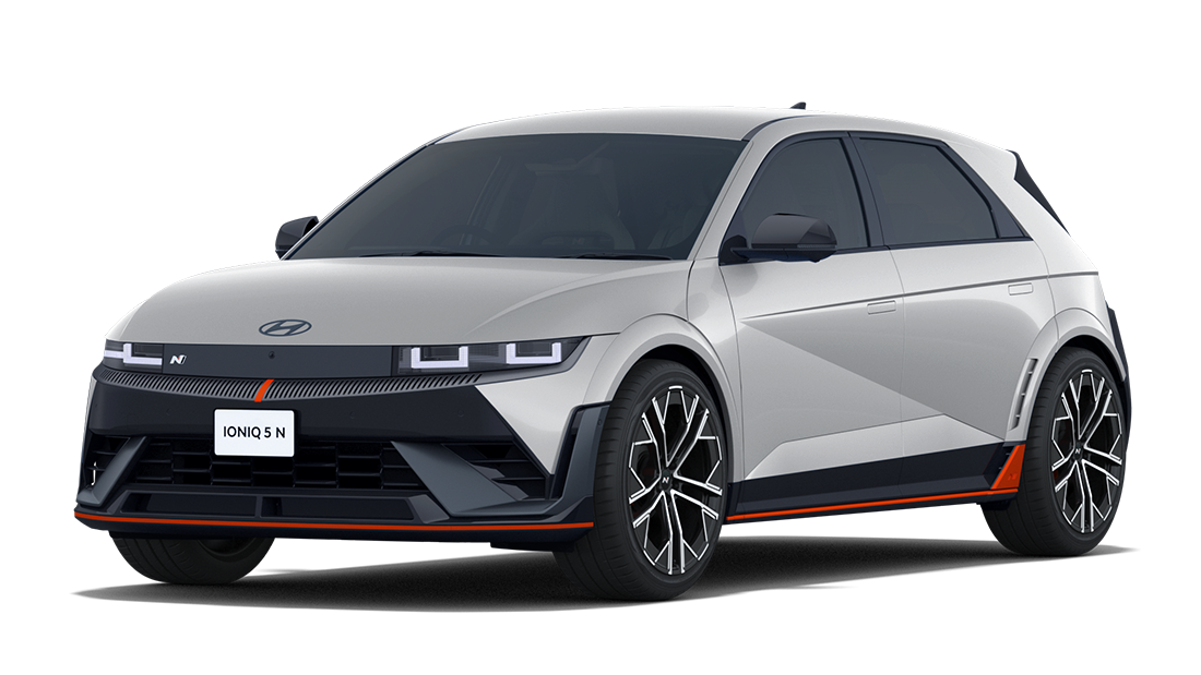 IONIQ 5 N サイバーグレーメタリック / ブラックモノトーン ヒョンデモビリティジャパン早期納車可能な車両