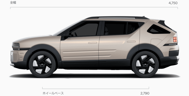 NEXO (ネッソ)エクステリア 側面 - Hyundai Mobility Japan (ヒョンデ ジャパン) 