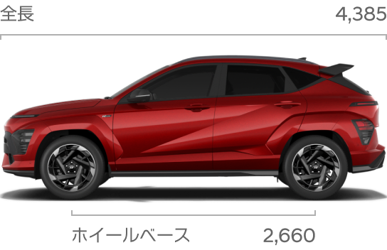 KONA N Line 側面